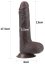 Sliding Skin Dildo 13 x 3,5 cm Brown - gb16376