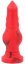 Dildo Pitt King S 19 x 6,2 cm Red - gb44112