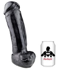 Čierne dildo - Super Aaron (24 x 7,4 cm)