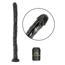 Dlouhé černé dildo - Death (46 x 3,5 cm)