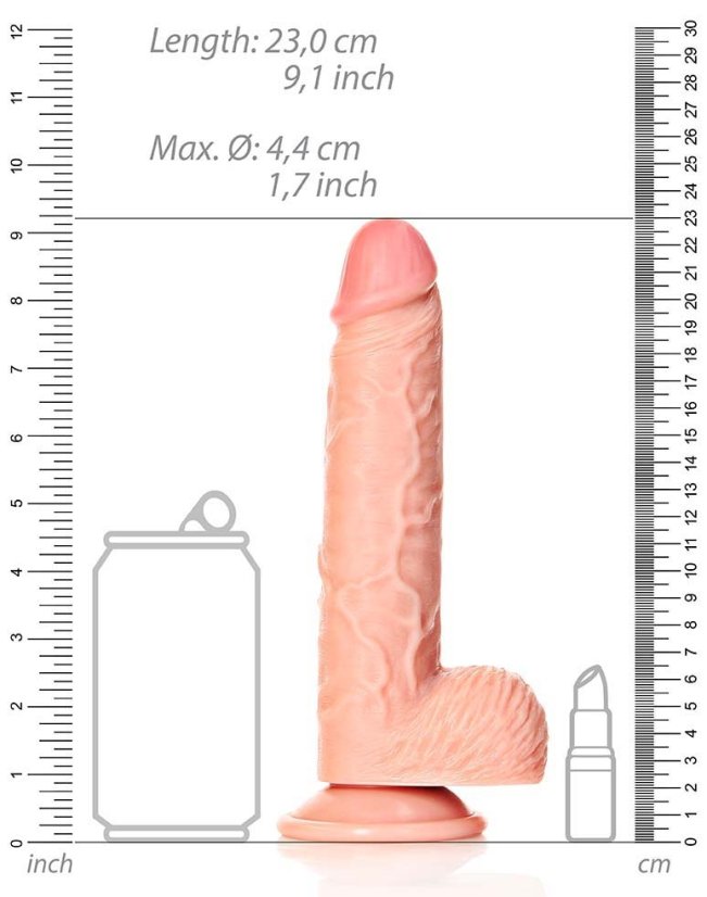 Envy Straight RealRock Dildo 17 x 4,4 cm - gb44474
