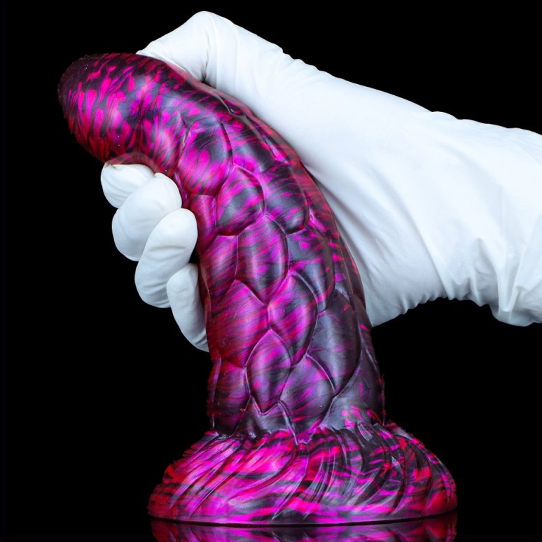 Dildo Fantasy Cyrix 15,5 x 6 cm Purple-Black - gb27759