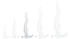 Anální kolík - Lieps transparent L 22 x 5 cm - gb42621