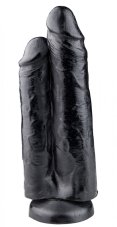 Černé dildo - Ali & Matt (22 x 8,5 cm) - gb22108