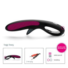 Silicone dildo for electrosex - arrangement of conductive surfaces