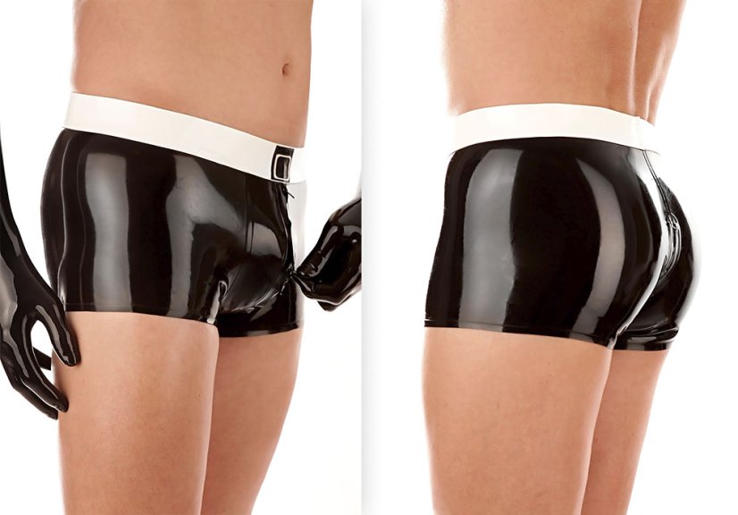Latexové boxerky - SO-BRIEFS-B3 (0.40 mm)