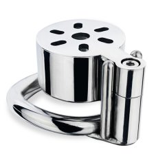 Kovový pás cudnosti Can Steel 3,5 x 3,2 cm - XL (krúžok 5,5 cm)