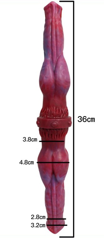 Double Dildo Duo Dragon 35 x 4,8 cm - gb41959