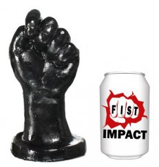 Černé fisting dildo - Simply Fist (18 x 9 cm)