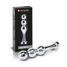 Metal dildo for electrosex - packaging