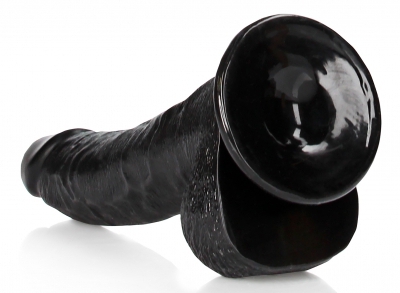 Curved Dildo RealCock 17 x 4,3 cm Black - gb44399