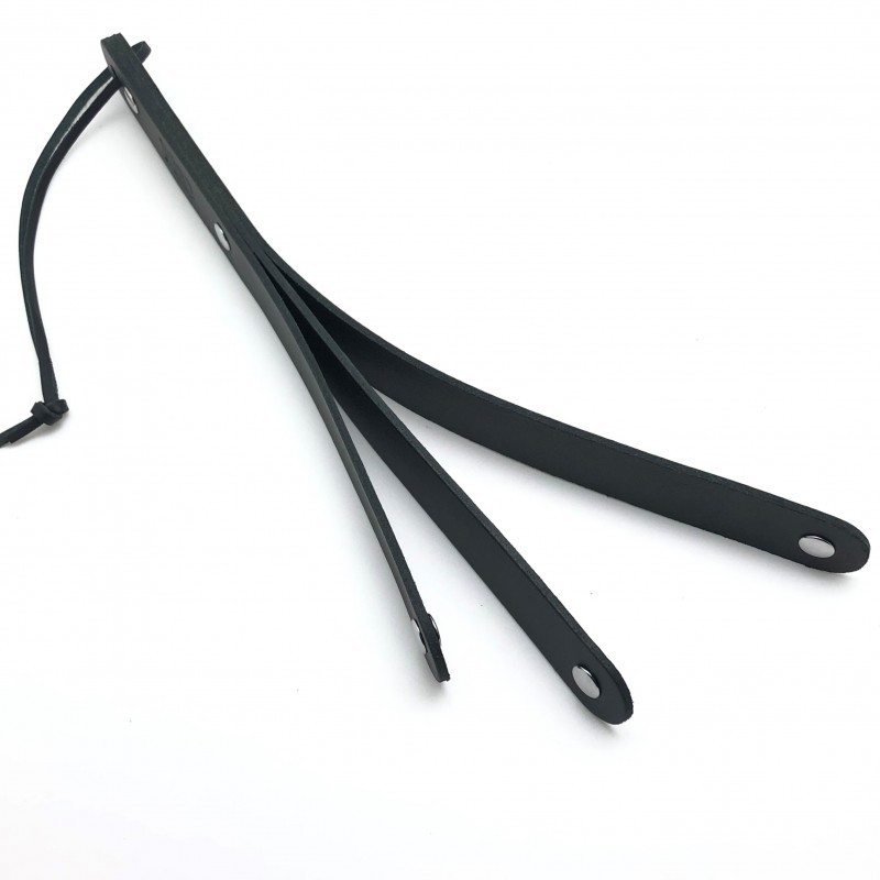 Kožená plácačka trojvrstvová 39,5 x 3 cm