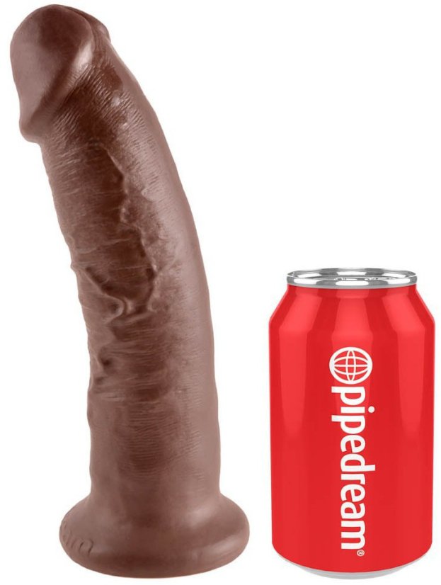 Dildo King Cock 22 x 5,3 cm Brown - gb17573