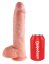 King Cock dildo XXL 20 x 5,4 cm Flesh - gb17971