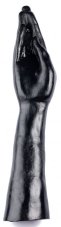 Čierne fisting dildo - Naugthy Hand (33 x 8 cm)