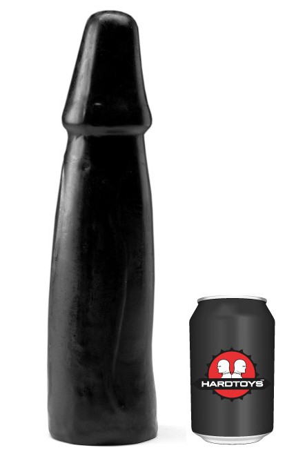 Čierne dildo - Greg (34 x 8,5 cm)