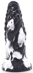 Dildo Pythor 17 x 6 cm Black-White - gb33555