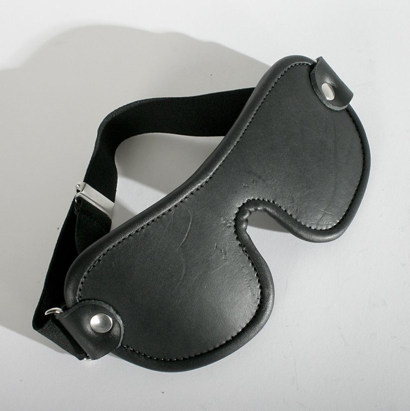 Kožená škraboška na oči