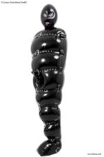 Latex cocoon - double-layer inflatable bondage bag