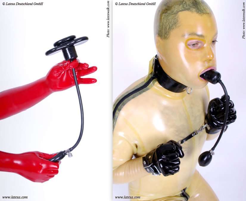 Špeciálny latexový nafukovací roubík