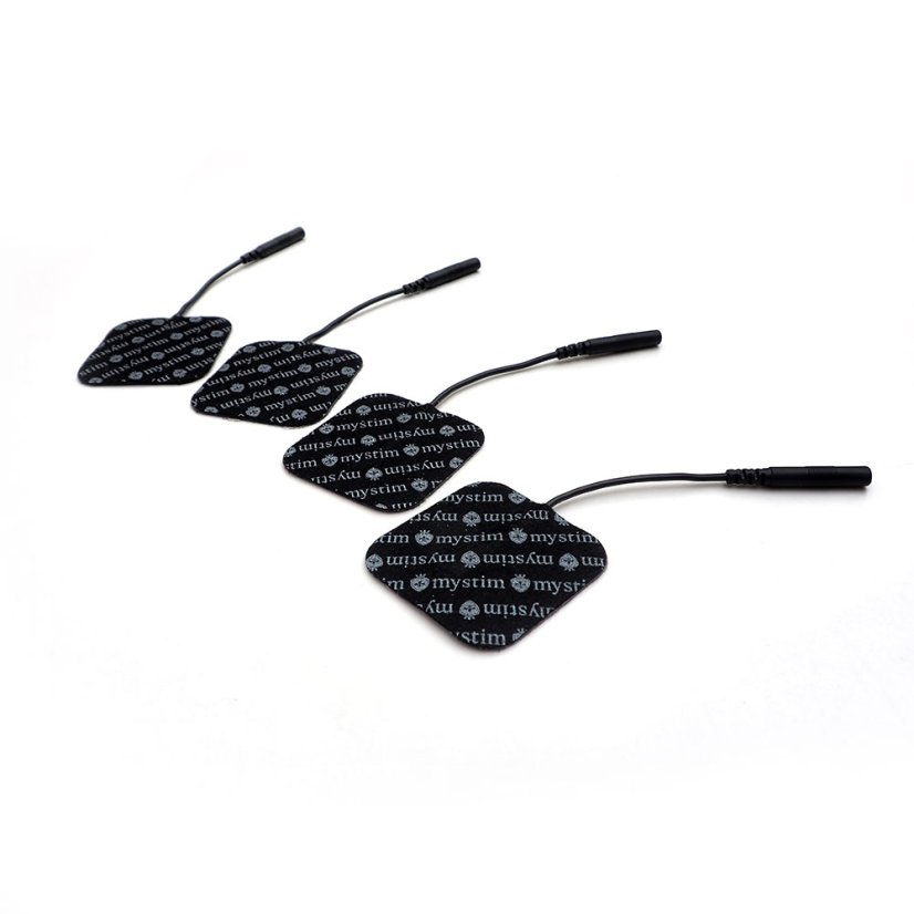 Replacement self-adhesive electrodes for electrostimulator