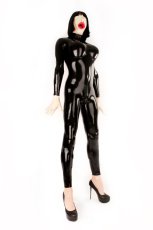 Latexový catsuit Mega Boobs - pánsky (pohľad spredu)