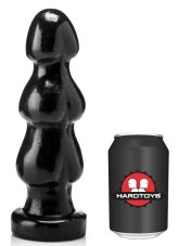 Čierne dildo - Triple 3 (23 x 7,5 cm)