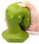 Silicone plug Monster Spike S 8 x 3,5 cm Green - gb26474