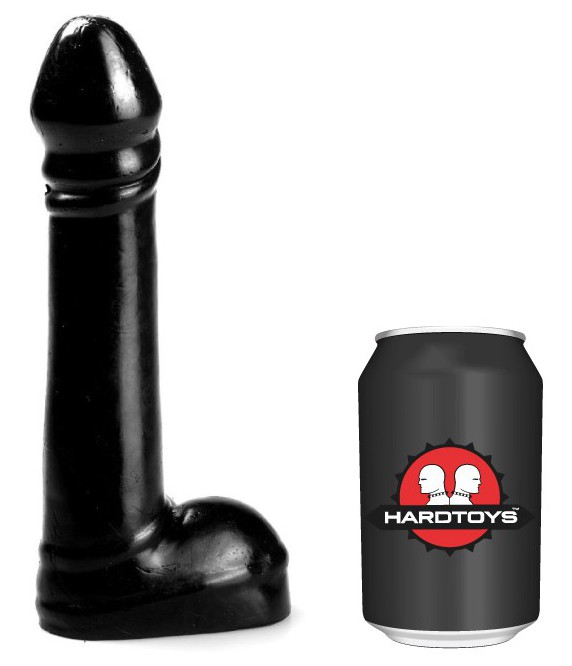 Černé dildo - UR23 (20 x 4,5 cm)