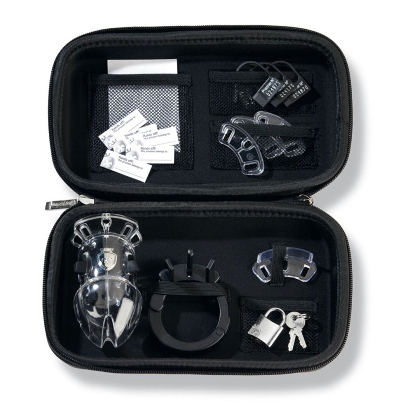 Pás cudnosti pre mužov - Pubic Enemy No 1 - obsah balenia