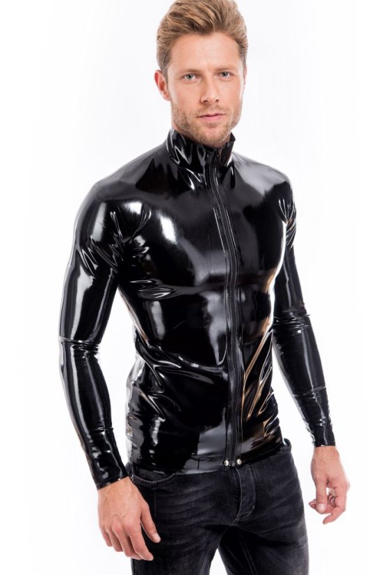 Pánske latexové tričko s dlhým rukávom