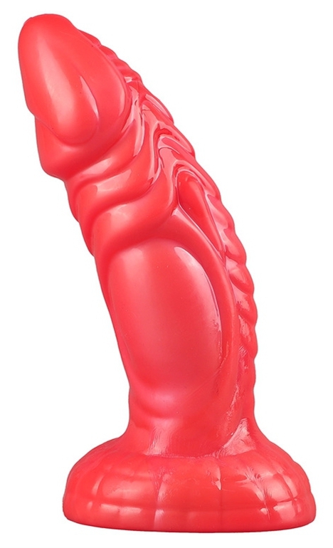 Fantasy Snaky Dildo 17 x 5,5 cm Red - gb31135