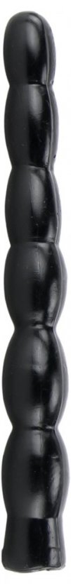 Černé dildo - Shades Of Beads (28 x 4 cm)