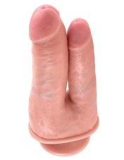 King Cock Double dildo Penetrator 14 x 4 cm - gb18209