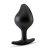 Silicone anal plug for electrosex - size L