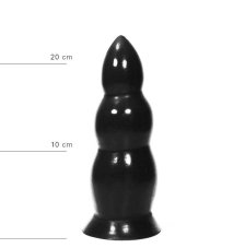 Čierne dildo - Antony (23 x 8,5 cm) - gb29844