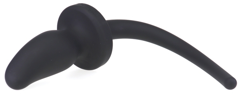 Anální kolík - psí ocásek - Curvy Dog S 7 x 3 cm - gb18675