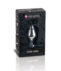 Kovový análny kolík pre elektrosex - Little John S - balenie