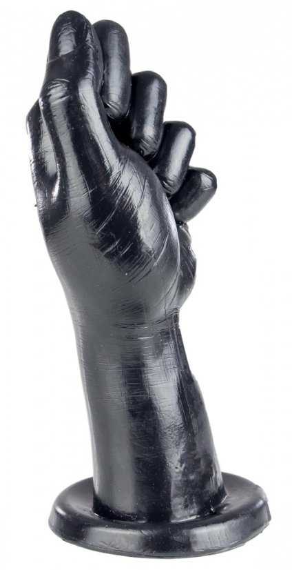 Černé fisting dildo - Deep Hold (22 x 9,5 cm)