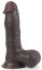 Dildo Sliding Skin 15 x 4,5 cm Brown - gb15890