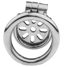 Kovový pás cudnosti Flat 2 cm - L (krúžok 5 cm)