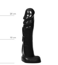 Černé dildo - Nathan (22 x 4,5 cm)