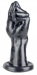 Černé fisting dildo - Deep Hold (22 x 9,5 cm)