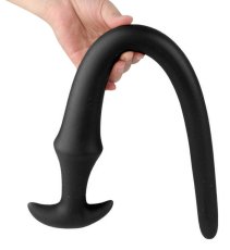 Long dildo Ultra Slim M 40 x 4,2 cm Black - gb34672