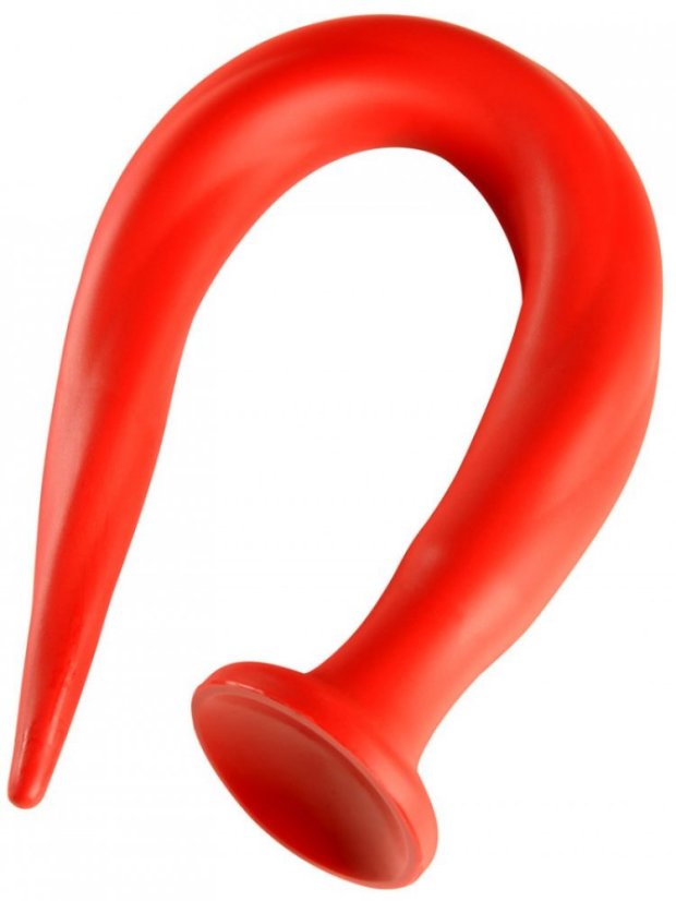 Long Stretch Worm Dildo N°3 (48 x 3,7 cm) Red - gb36527