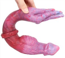 Double Dildo Hand Monster 42 x 6 cm - gb41963