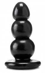 Černé dildo - HT37 (16 x 6,6 cm)