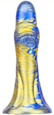 Fantasy Dildo Dukix 14 x 4.4 cm Blue-Gold - gb45124