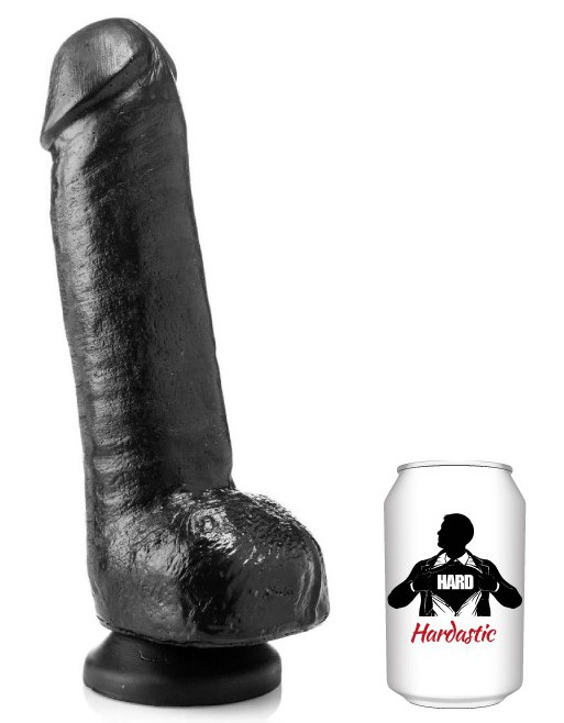 Čierne dildo - Super Don (24 x 7 cm)