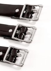 Uzamykateľný latexový bondage remeň – 150 cm